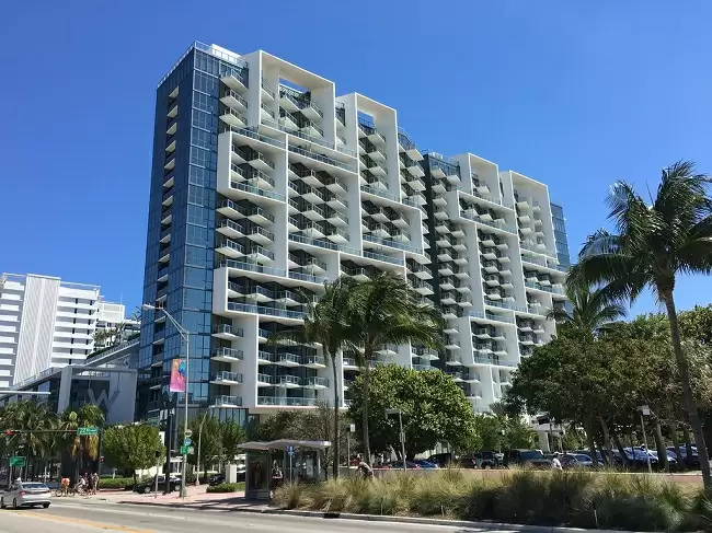 The W Hotel in Miami Beach