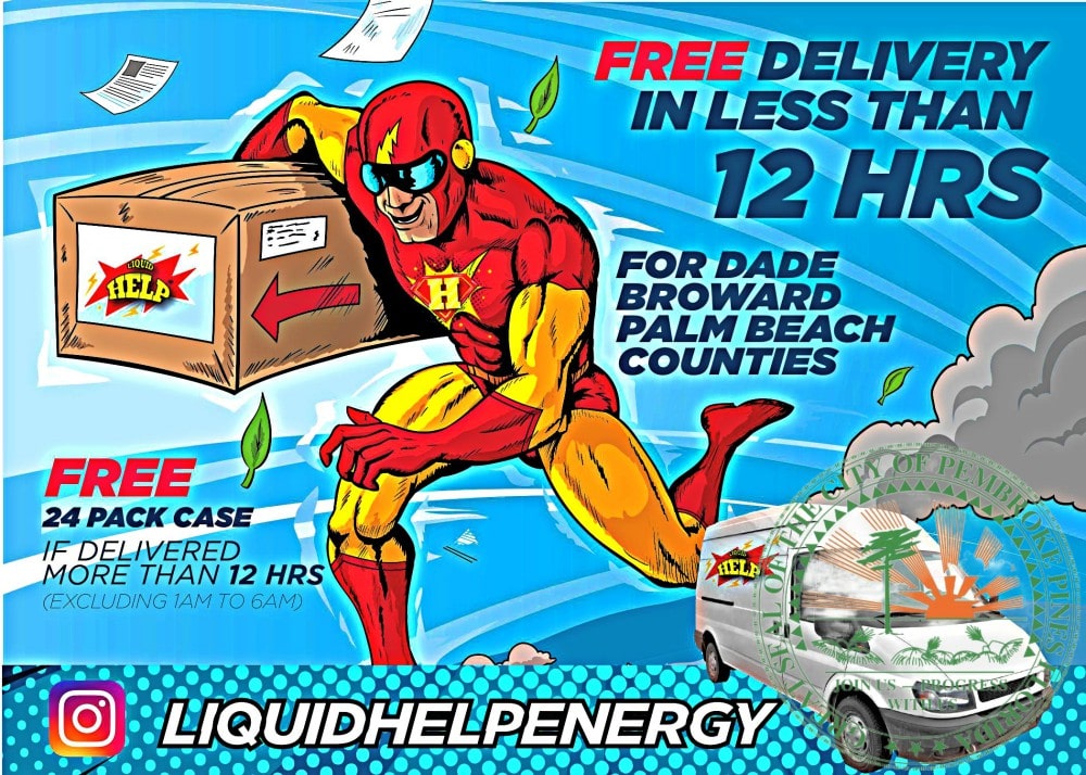 Pembroke Pines delivery energy drink